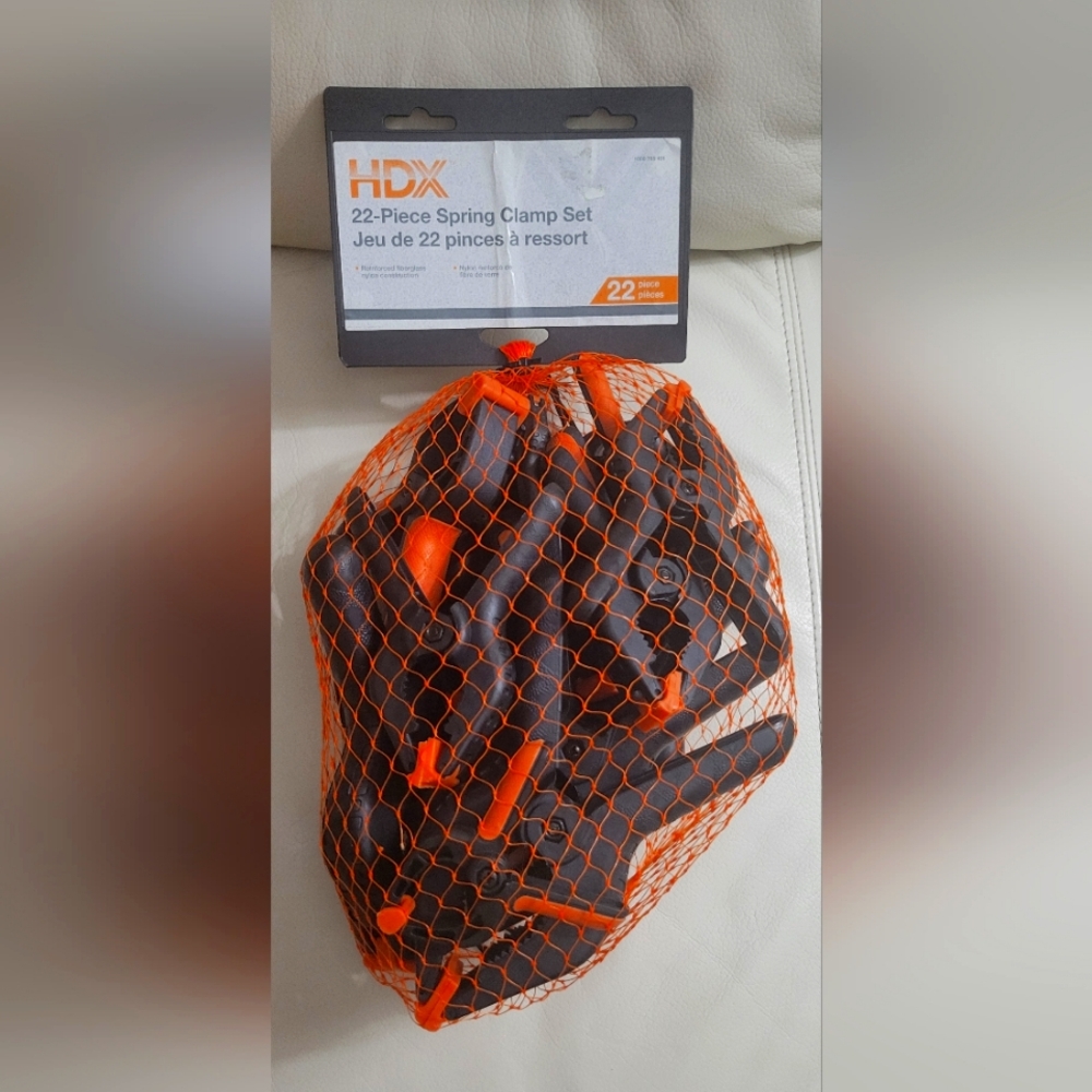 HDX 22 piece spring clamp set